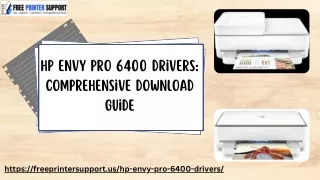 HP Envy Pro 6400 Drivers Comprehensive Download Guide