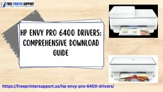 HP Envy Pro 6400 Drivers Comprehensive Download Guide