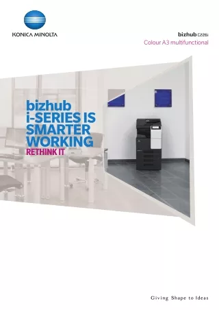 Top Printer Choice: Konica Minolta C226i in Dubai