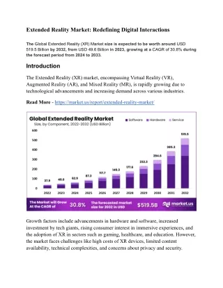 Extended Reality Market_ Redefining Digital Interactions
