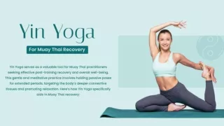 Yin Yoga for Muay Thai Recovery