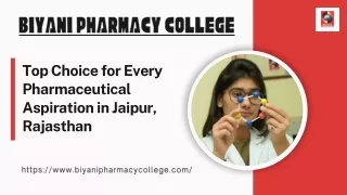 Biyani the top Choice for every Pharmacy Aspiration