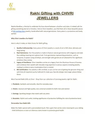 925 Sterling Silver | CHIVRI Jewelry
