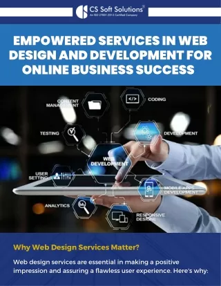 Empowered Services in Web Design and Development for Online Business Success