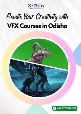 Elevate Your Creativity with VFX Courses in Odisha