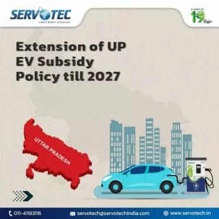 Extension of UP EV Subsidy Policy till 2027