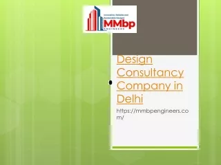 Design Consultancy Company in Delhi