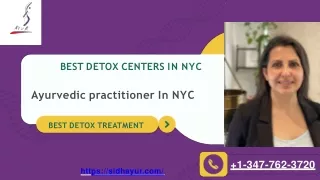 Best Detox Centers in NYC