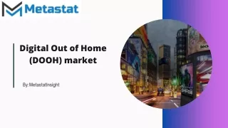 Digital Out of Home (DOOH) Market