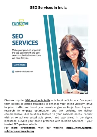 SEO Services in India