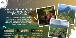Unveil Mauritius: Premium Tour Packages with Special Discounts