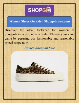 Women Shoes On Sale  Shopgobravo.com