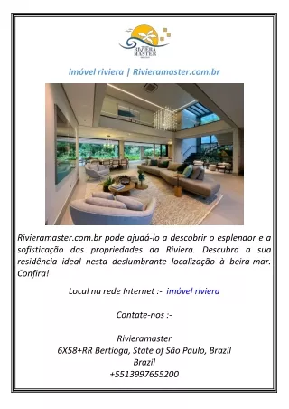 imóvel riviera  Rivieramaster.com.br