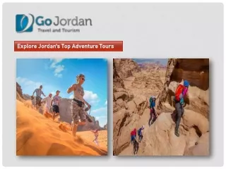 Explore Jordan's Top Adventure Tours