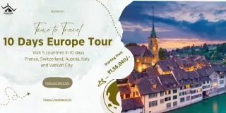 10 Days Best of Europe Tour Package - Switzerland, France, Austria, Italy, Vatican City