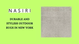 Durable and Stylish Outdoor Rugs in New York