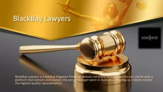 Employment Lawyer in Sydney - Blackbaylawyers