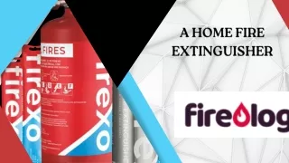 A Home Fire Extinguisher