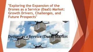Drones as a Service (DaaS) Market