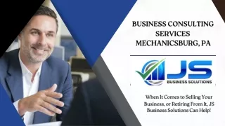 Business Consulting Services Mechanicsburg, PA