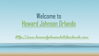 Howard johnson universal studios