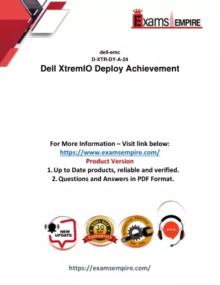 D-XTR-DY-A-24 Exam Demo