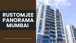 Rustomjee Panorama Mumbai | Premium Spaces In Prime Location