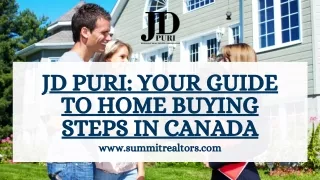 JD Puri Your Guide to Home Buying Steps in Canada