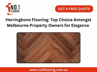 Herringbone Flooring Top Choice Amongst Melbourne Property Owners for Elegance