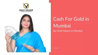 Cash For Gold in Mumbai