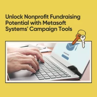 Unlock Nonprofit Fundraising Potential with Metasoft Systems' Campaign Tools