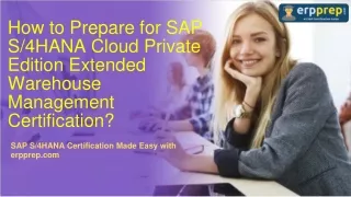 Prepare for SAP C_S4EWM_2023 Certification: Tips & Latest Questions!