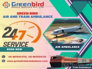 Greenbird Air Ambulance from Patna at Inexpensive Charge