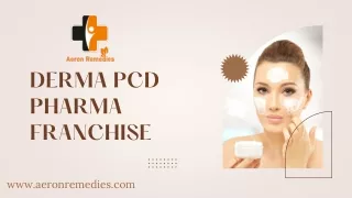 Derma PCD Pharma Franchise in India