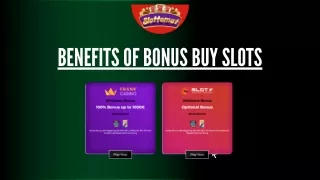 Bonus Buy Slots Demo: Take A Risk-Free Look at the Excitement