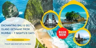 Enchanting Bali & Gili Island Getaway from Mumbai - 7 Nights8 Days