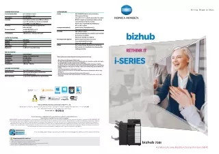 Konica Laser Multifunctional Printer Features High Printing Speed