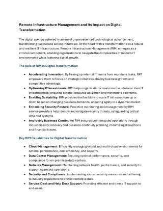 Remote Infrastructure Management and Its Impact on Digital Transformation (1)