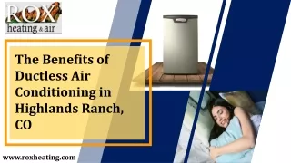 The Benefits of Ductless Air Conditioning in Highlands Ranch, CO