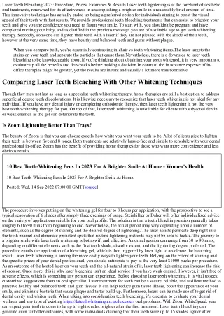 Laser Teeth Whitening Q & A! In Naperville