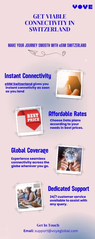 Switzerland's Reliable Connectivity: Voye Global’s Swiss eSIM