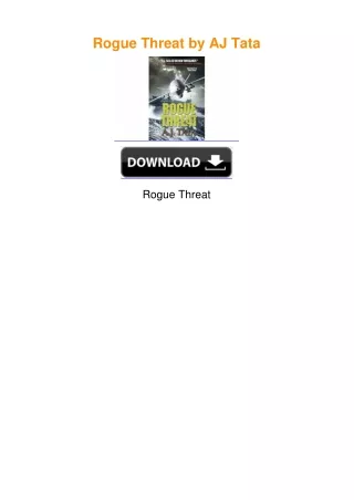 Rogue Threat by AJ Tata