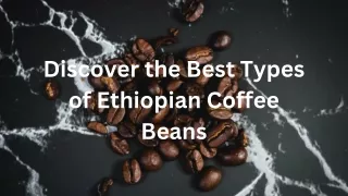 Ethiopian Coffee Regions
