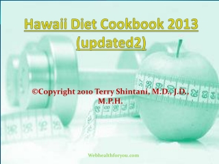 Hawaii Diet Cookbook 2013 (updated2) 31