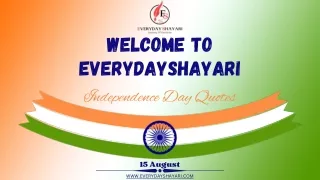 Independence Day Quotes PPT