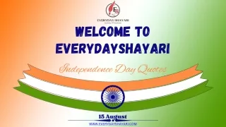 Independence Day Quotes PPT