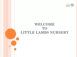 Discover the Best Nursery in Dubai - Little Lambs Nursery