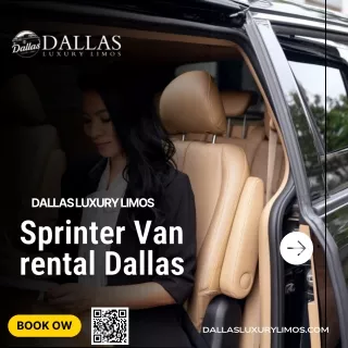 Sprinter Van Rental Dallas