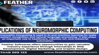 Applications of Neuromorphic Computing