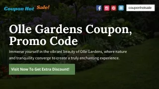 Olle Gardens Coupon, Promo Code